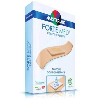 Patch de Plaies Forte Grande Master Aid - Bande Médicale Résistante - Publicité Patch de Plaies Forte Grande Master Aid - Bande Médicale Résistante - Publicité