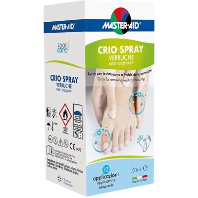 Master Aid Crioline Sprej na bradavice - Chladová Terapie Master Aid Crioline Sprej na bradavice - Chladová Terapie