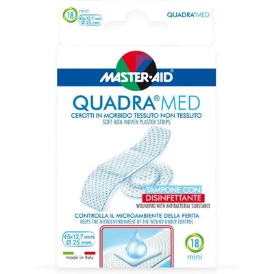 Pietrasanta Pharma Spa Master-Aid Quadramed Mini - Cerotto Medico Pietrasanta Pharma Spa Master-Aid Quadramed Mini - Cerotto Medico