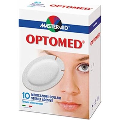 Pietrasanta Master-Aid Optomed Garza Oculare - Sterile, Autoadesiva, 5 pezzi Pietrasanta Master-Aid Optomed Garza Oculare - Sterile, Autoadesiva, 5 pezzi