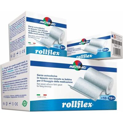 Pietrasanta Pharma Spa Rolflex Garza Autoadhésif Hypoallergénique Bandage Médical - Publicité Pietrasanta Pharma Spa Rolflex Garza Autoadhésif Hypoallergénique Bandage Médical - Publicité