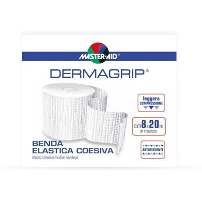 Benda Elastica Master Aid Dermagrip - Fasciatura Compressiva Benda Elastica Master Aid Dermagrip - Fasciatura Compressiva