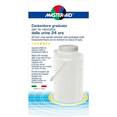 PIETRASANTA PHARMA Master Aid Vizelettartó - 24h 2500ml PIETRASANTA PHARMA Master Aid Vizelettartó - 24h 2500ml