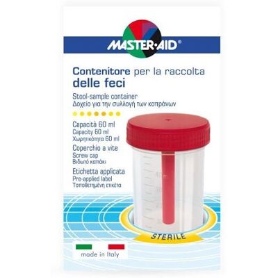 Pietrasanta - Conteneur de Fèces - 60ml - Stérile Pietrasanta - Conteneur de Fèces - 60ml - Stérile