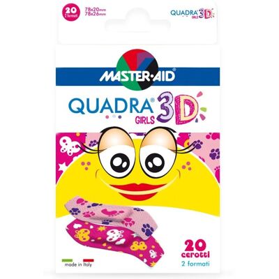 Pietrasanta Pharma Spa Master Aid Quadra 3D Mädchen Pflaster - Pflaster Pietrasanta Pharma Spa Master Aid Quadra 3D Mädchen Pflaster - Pflaster