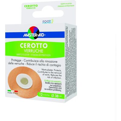 Pietrasanta Pharma Spa Cerotto Verruche Master Aid - 12 pezzi Pietrasanta Pharma Spa Cerotto Verruche Master Aid - 12 pezzi