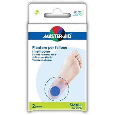 Pietrasanta Pharma Spa Plantare in Silicone per Tallone - Assorbimento degli Urti - Piccolo Pietrasanta Pharma Spa Plantare in Silicone per Tallone - Assorbimento degli Urti - Piccolo