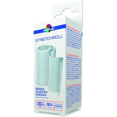 Benda Elastica Master-Aid M 4X12 CM - Fascia Medica Supportiva Benda Elastica Master-Aid M 4X12 CM - Fascia Medica Supportiva