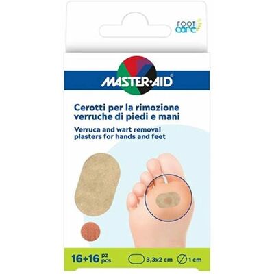 Pietrasanta Pharma Master-Aid Cerotti Verruche Piedi/Mani - Cura dei piedi Pietrasanta Pharma Master-Aid Cerotti Verruche Piedi/Mani - Cura dei piedi
