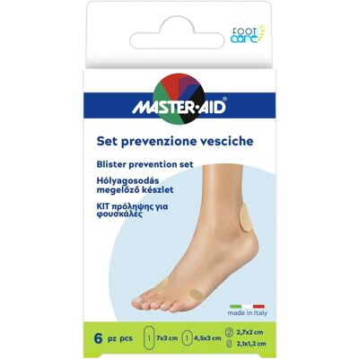 Pietrasanta Pharma Master-Aid Lábbiztonsági védők - 6 db Pietrasanta Pharma Master-Aid Lábbiztonsági védők - 6 db