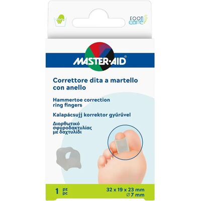 Pietrasanta Pharma Spa Master-Aid Supporto per Dita a Martello - Dispositivo Piedi Pietrasanta Pharma Spa Master-Aid Supporto per Dita a Martello - Dispositivo Piedi