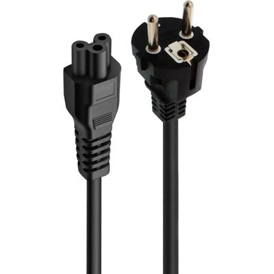 Ewent EC1907 Strömkabel - F-kontakt, C5-koppling - 1,8m Ewent EC1907 Strömkabel - F-kontakt, C5-koppling - 1,8m