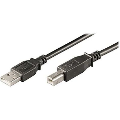 Cabo USB Ewent EC1003 - 1m - Preto - USB 2.0 Cabo USB Ewent EC1003 - 1m - Preto - USB 2.0