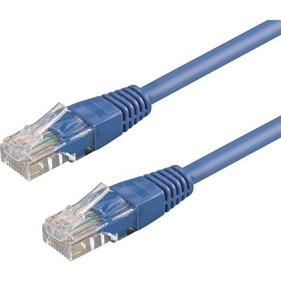 WP Europe WP WPC-PAT-6U020B Cavo di rete - 2m Blu Cat6 U/UTP WP Europe WP WPC-PAT-6U020B Cavo di rete - 2m Blu Cat6 U/UTP