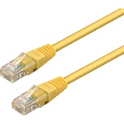 Cavo di rete WP Europe WPC-PAT-6U020Y - Giallo - 2m - Cat6 U/UTP Cavo di rete WP Europe WPC-PAT-6U020Y - Giallo - 2m - Cat6 U/UTP