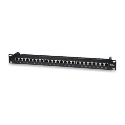 WP Europe WP WPC-PAN-5F-24 Pannello patch 1U - Blindato Cat 5e RJ45 WP Europe WP WPC-PAN-5F-24 Pannello patch 1U - Blindato Cat 5e RJ45