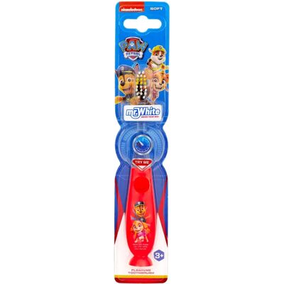 Paw Patrol Kinder-Leuchtzahnbürste - Weiche Borsten, 2-Min Timer Paw Patrol Kinder-Leuchtzahnbürste - Weiche Borsten, 2-Min Timer