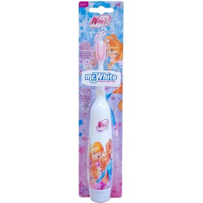 Farmac Zabban Mr White Jr - Brosse à Dents Électrique - Winx - Publicité Farmac Zabban Mr White Jr - Brosse à Dents Électrique - Winx - Publicité