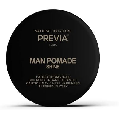 Previa Man Pomade Shine 100ml - Stark Halt & Glänzendes Finish Previa Man Pomade Shine 100ml - Stark Halt & Glänzendes Finish