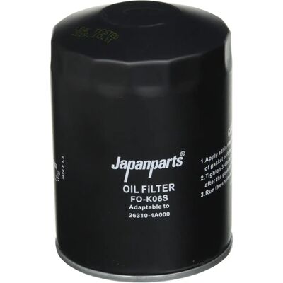 JAPANPARTS FO-K06S Oljefilter - Skruetypen, Hyundai, KIA, 93.5mm, 72mm, M26 x 1,5 JAPANPARTS FO-K06S Oljefilter - Skruetypen, Hyundai, KIA, 93.5mm, 72mm, M26 x 1,5