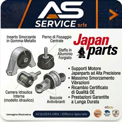 Support moteur JAPANPARTS RU-803 pour Suzuki SJ 410 Support moteur JAPANPARTS RU-803 pour Suzuki SJ 410