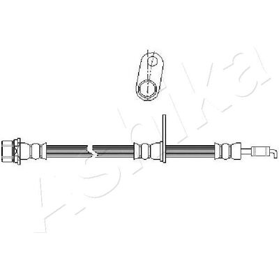 Ashika Bremsleitungshalter - Halter, Bremsleitung, Toyota Modelle Ashika Bremsleitungshalter - Halter, Bremsleitung, Toyota Modelle