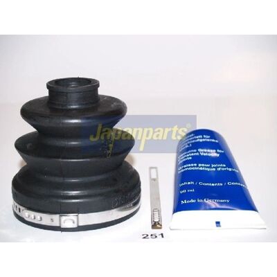 JAPANPARTS CV-joint boot - Tripod joint, 23/76mm, 89mm - CV-joint boot JAPANPARTS CV-joint boot - Tripod joint, 23/76mm, 89mm - CV-joint boot