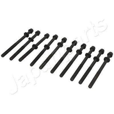 JAPANPARTS Cylinder Head Bolts - M12X1.5, 198mm, 10 pcs JAPANPARTS Cylinder Head Bolts - M12X1.5, 198mm, 10 pcs