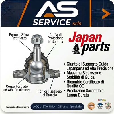 JAPANPARTS BJ-L05 Ovládací rameno kulové čep - Přední náprava, 14x1,5 mm, 86 mm JAPANPARTS BJ-L05 Ovládací rameno kulové čep - Přední náprava, 14x1,5 mm, 86 mm