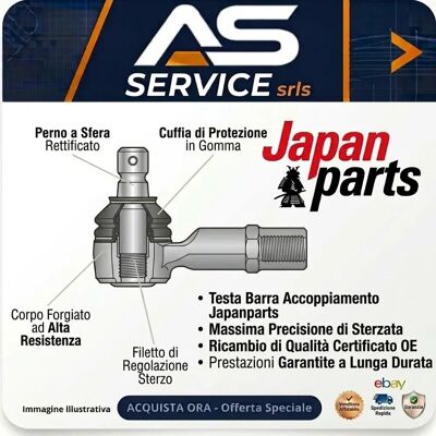 JAPANPARTS TI-700 Řídící tyč - Subaru přední JAPANPARTS TI-700 Řídící tyč - Subaru přední