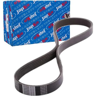 V-ribbad rem Mazda 3 - 975mm, 6 ribbar V-ribbad rem Mazda 3 - 975mm, 6 ribbar