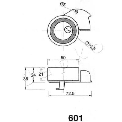 JAPKO 45601 Riemenspanner für Daihatsu - Riemenspanner JAPKO 45601 Riemenspanner für Daihatsu - Riemenspanner