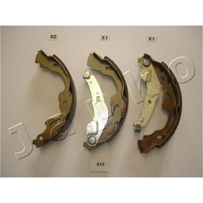 JAPKO 55212 Bremsbackensatz - Hinterachsbremsschuhe für Toyota, Suzuki, Peugeot, Citroën JAPKO 55212 Bremsbackensatz - Hinterachsbremsschuhe für Toyota, Suzuki, Peugeot, Citroën
