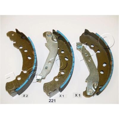 Bakbromsbelägg Toyota Yaris - Bakaxel 200x38,5mm Bakbromsbelägg Toyota Yaris - Bakaxel 200x38,5mm