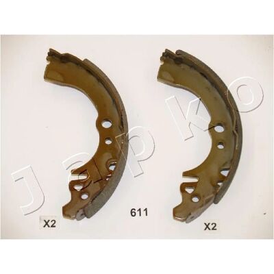 Japko 55611 Set Mâchoires di Freno - Asse posteriore 180mm, 27.5mm di larghezza per Daihatsu Japko 55611 Set Mâchoires di Freno - Asse posteriore 180mm, 27.5mm di larghezza per Daihatsu