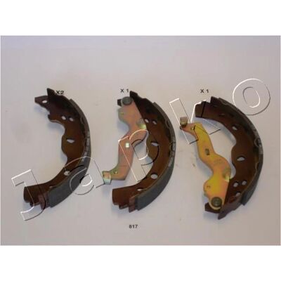 Japko 55817 Set Manganotti Freni Posteriori per Fiat Sedici Japko 55817 Set Manganotti Freni Posteriori per Fiat Sedici