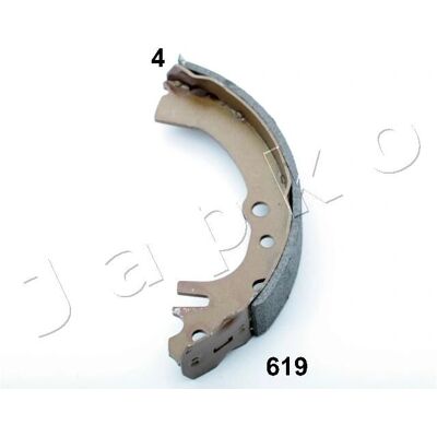 Japko Modell 55619 Bakbromsor - Set för Daihatsu Japko Modell 55619 Bakbromsor - Set för Daihatsu