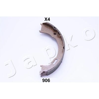 JAPKO Model 55906 Bagakselsbremser til Jeep Cherokee III, Wrangler 2 - Bremseklodser JAPKO Model 55906 Bagakselsbremser til Jeep Cherokee III, Wrangler 2 - Bremseklodser