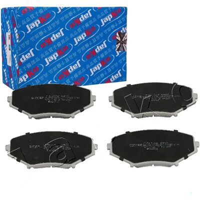JAPKO Mazda RX-8 Vorderachse Bremsbeläge - Scheibenbremse, 138mm x 62mm x 15,7mm JAPKO Mazda RX-8 Vorderachse Bremsbeläge - Scheibenbremse, 138mm x 62mm x 15,7mm