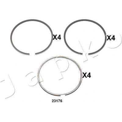JAPKO 423176J Kolbenringsatz - Kolbenringe für Nissan, Ford, Renault JAPKO 423176J Kolbenringsatz - Kolbenringe für Nissan, Ford, Renault