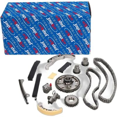 Japko Nissan Steuerkettensatz - Duplex, Simplex, 14 Teile Japko Nissan Steuerkettensatz - Duplex, Simplex, 14 Teile