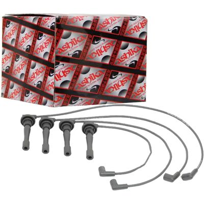 Conjunto de cabos de ignição Ashika 132-04-416 para Honda CR-X CR-V Conjunto de cabos de ignição Ashika 132-04-416 para Honda CR-X CR-V