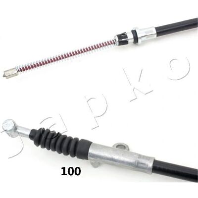 Cavo del freno di stazionamento Japko per Nissan Micra - Posteriore destro - Freno a tamburo - 1433/1217 mm Cavo del freno di stazionamento Japko per Nissan Micra - Posteriore destro - Freno a tamburo - 1433/1217 mm