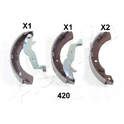 Ashika Bremsbacken - 200x35 - Bremsbacken für Honda Civic 7 Hatchback Ashika Bremsbacken - 200x35 - Bremsbacken für Honda Civic 7 Hatchback