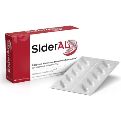 Pharmanutra Sideral - Integratore di Ferro - 20 Capsule Pharmanutra Sideral - Integratore di Ferro - 20 Capsule