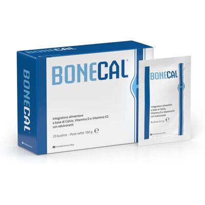 PharmaNutra Bonecal Integratore di Calcio Vitamina D3 K2 - 20 Bustine PharmaNutra Bonecal Integratore di Calcio Vitamina D3 K2 - 20 Bustine