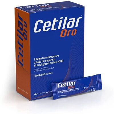 Pharmanutra Spa Cetilar Oro - Supporto Articolare e Muscolare - 20 Stick Pharmanutra Spa Cetilar Oro - Supporto Articolare e Muscolare - 20 Stick