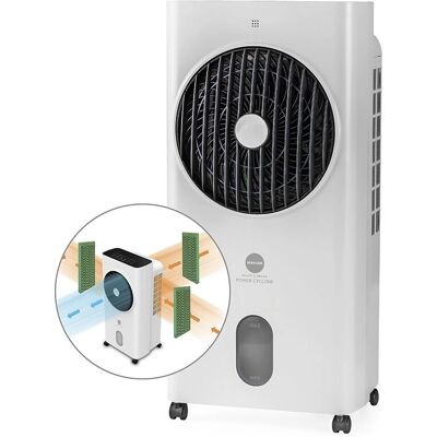 Macom Enjoy & Relax 987 Power Cyclone - Bianco - Raffrescatore evaporativo portatile Macom Enjoy & Relax 987 Power Cyclone - Bianco - Raffrescatore evaporativo portatile
