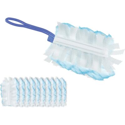 BEPER C203PUL004 Microfibre Duster voor Stof - Reinigingshulpmiddel met 10 Navullingen BEPER C203PUL004 Microfibre Duster voor Stof - Reinigingshulpmiddel met 10 Navullingen