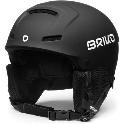 Casque Mammoth de Briko - Casque de Ski Résistant, Noir, XS Casque Mammoth de Briko - Casque de Ski Résistant, Noir, XS